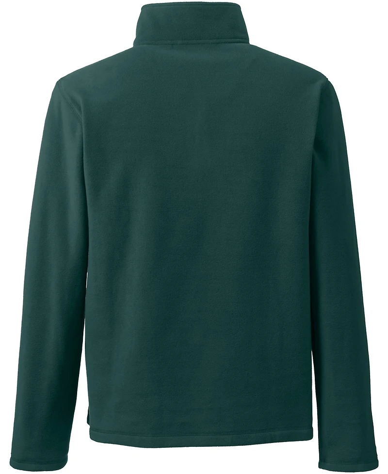 Lands' End Men's Lightweight Fleece Quarter Zip Pullover