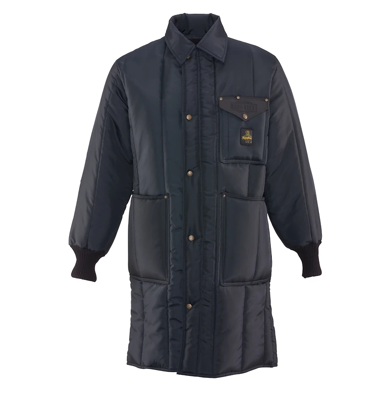 RefrigiWear Men's Iron-Tuff Inspector Jacket - Knee-Length, Insulated Workwear Coat, Water-Repellent, Wind-Tight, -50°F Comfort Rating