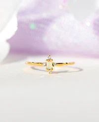 Girls Crew Faux Cubic Zirconia Treasure You Ring