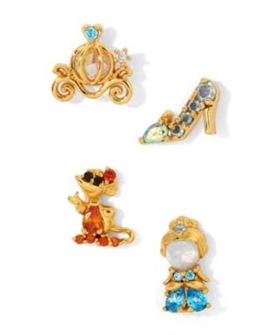 Girls Crew Disney 4 Pc. Set Single Mismatch Stud Earrings Collection
