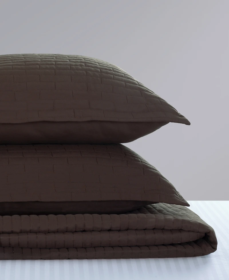 Closeout! Videri Home Brick Quilted Coverlet