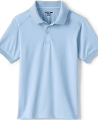 Lands' End Girls Short Sleeve Rapid Dry Polo Shirt