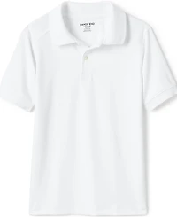 Lands' End Girls Short Sleeve Rapid Dry Polo Shirt