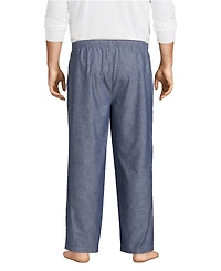 Lands' End Big & Tall Poplin Pajama Pants