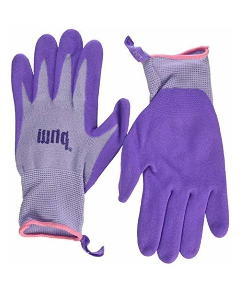 Protective Industrial Products Mud Simply Mud Women's Nylon Garden Gloves, Passion Fruit