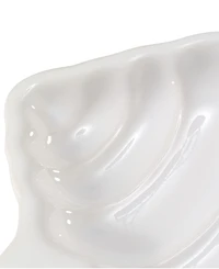 Avanti Abstract Coastal Seashells & Coral Ceramic Soap Dish
