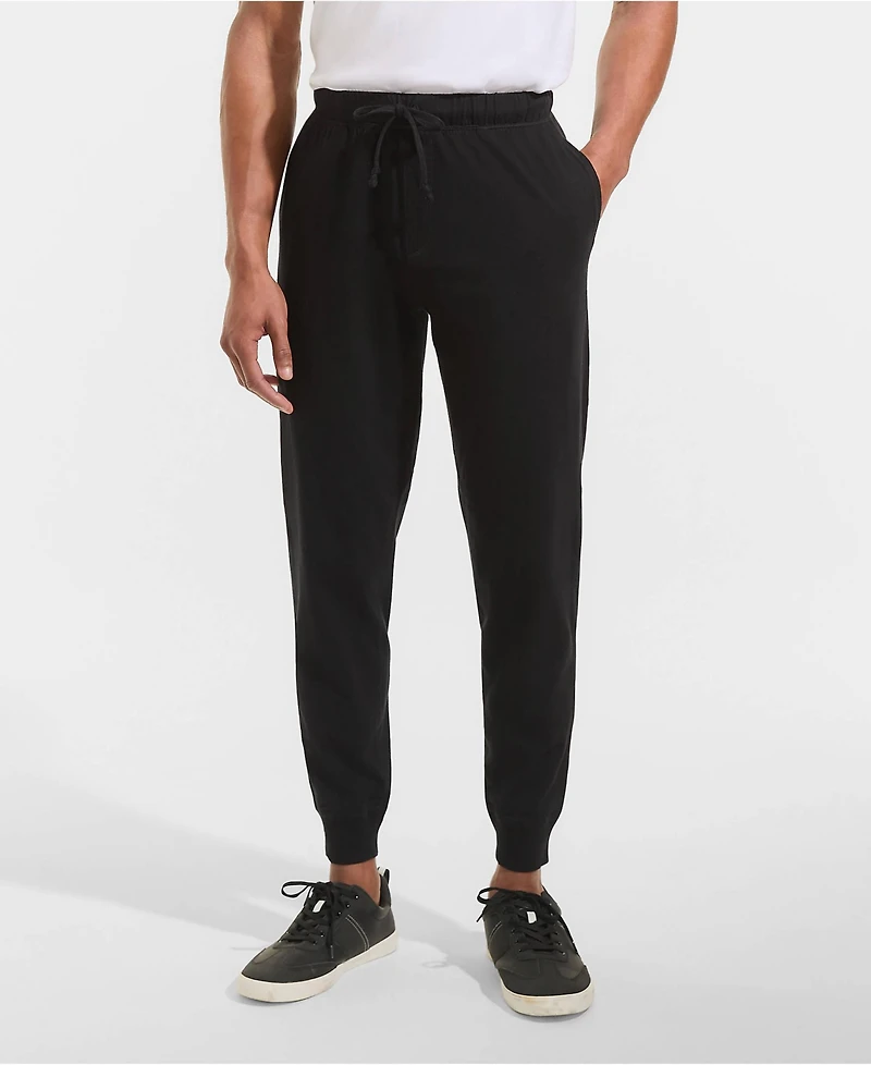 Lands' End Men's Knit Jersey Sleep Jogger