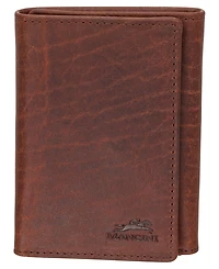Mancini Men's Buffalo Rfid Secure Trifold Wallet