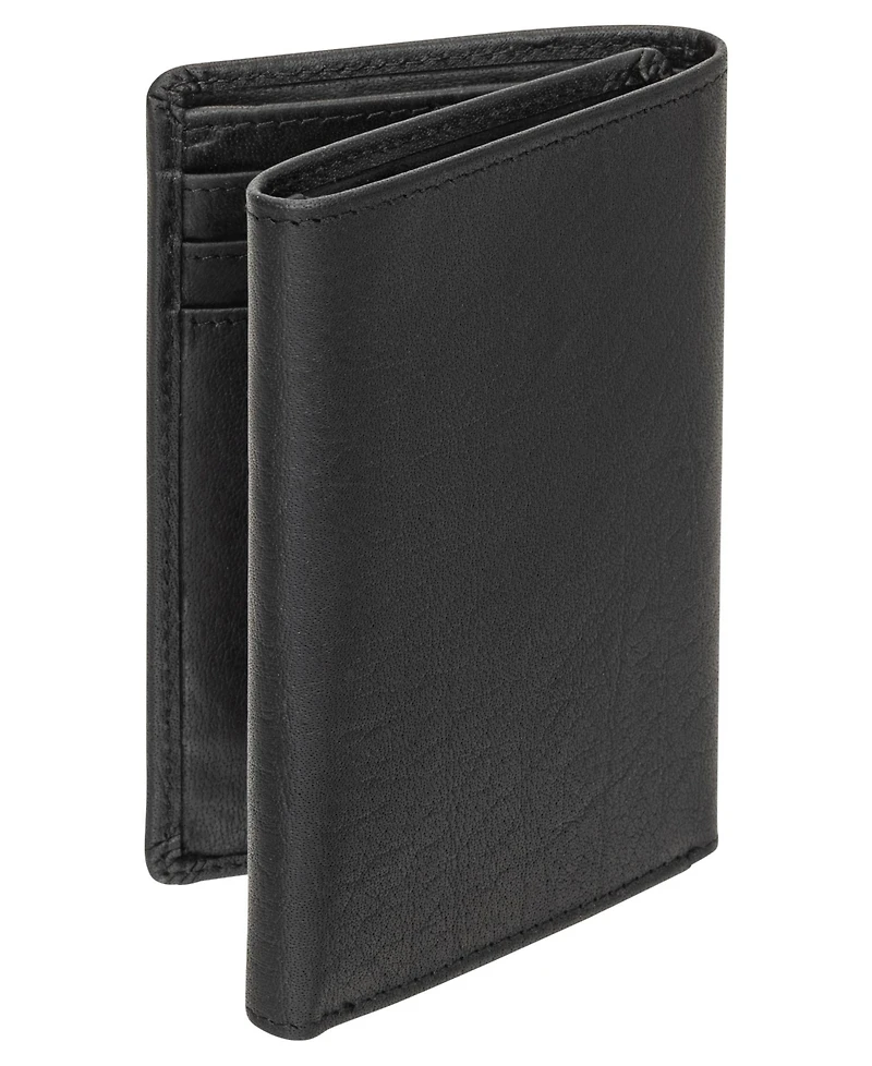 Mancini Men's Buffalo Rfid Secure Trifold Wallet
