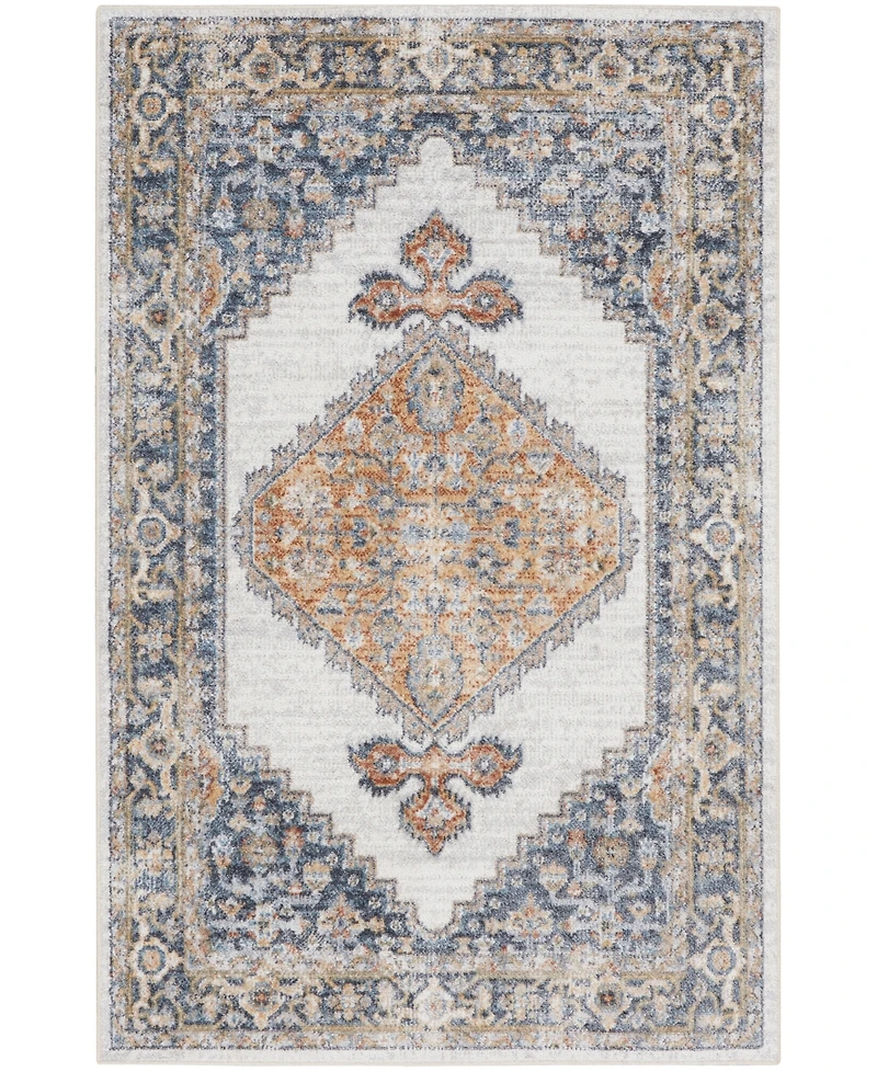 Nourison Home Astra Machine Washable ASW11 4' x 6' Area Rug