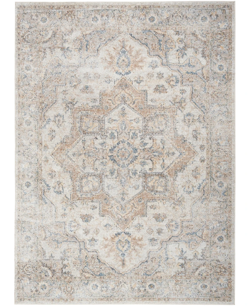 Nourison Home Astra Machine Washable ASW12 5'3" x 7' Area Rug