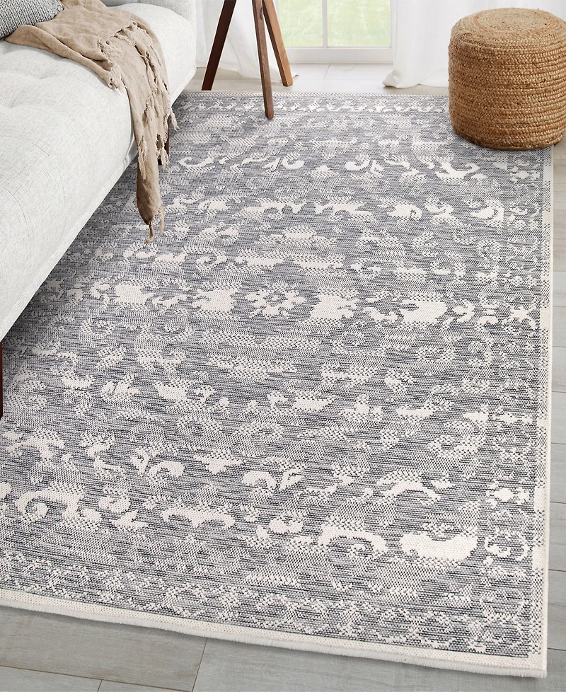 Closeout! Knitweave Indoor, Outdoor Nimsie 5'3" x 7'6" Area Rug
