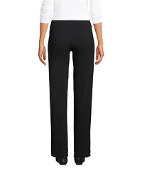 Lands' End Women's Starfish Mid Rise Straight Leg Pants