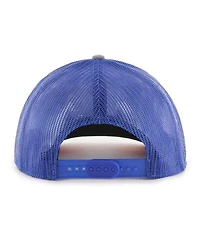 Men's '47 Brand Charcoal Chicago Cubs Slate Trucker Snapback Hat