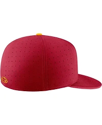 Men's Nike Cardinal Iowa State Cyclones Aero True Baseball Performance Fitted Hat