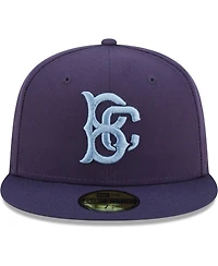 Men's New Era Navy Brooklyn Cyclones Authentic Collection 59FIFTY Fitted Hat