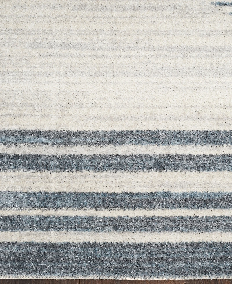 Nourison Home Astra Machine Washable ASW05 2'2" x 12' Runner Area Rug