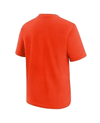 Big Boys and Girls Nike Orange San Francisco Giants Authentic Collection Early Work Tri-Blend T-shirt
