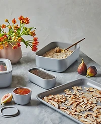 Caraway 17 Piece Glass Food Storage Set