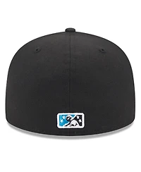 Men's New Era Charlotte Knights Authentic Collection Alternate Logo 59FIFTY Fitted Hat