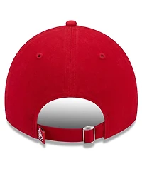 Women's New Era Red St. Louis Cardinals Leaves 9TWENTY Adjustable Hat