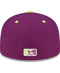 Men's New Era White Cedar Rapids Kernels Copa De La Diversion 59FIFTY Fitted Hat