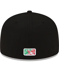 Men's New Era Black Corpus Christi Hooks Copa De La Diversion 59FIFTY Fitted Hat