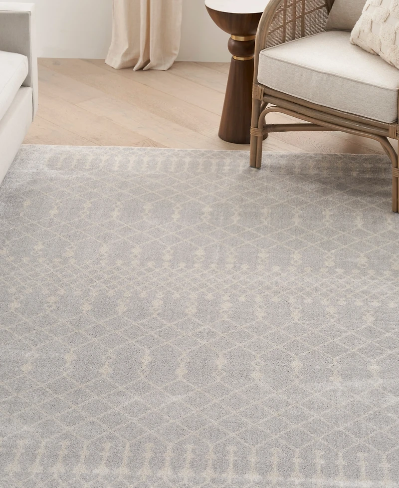 Nourison Home Astra Machine Washable ASW10 5'3" x 7' Area Rug