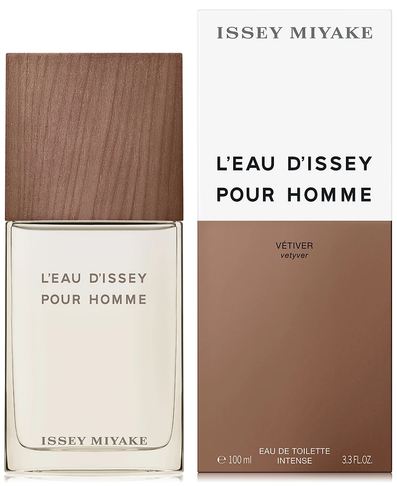 Issey Miyake Men's L'Eau d'Issey Vetiver Eau de Toilette Intense Spray, 3.4 oz.