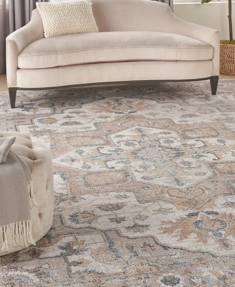 Nourison Home Astra Machine Washable ASW12 7'10" x 10' Area Rug