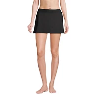 Lands' End Women's Long Chlorine Resistant Tummy Control Swim Skirt Bottoms