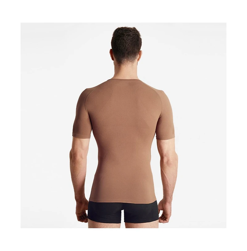 Rounderbum Men's Seamless Compression T-Shirt