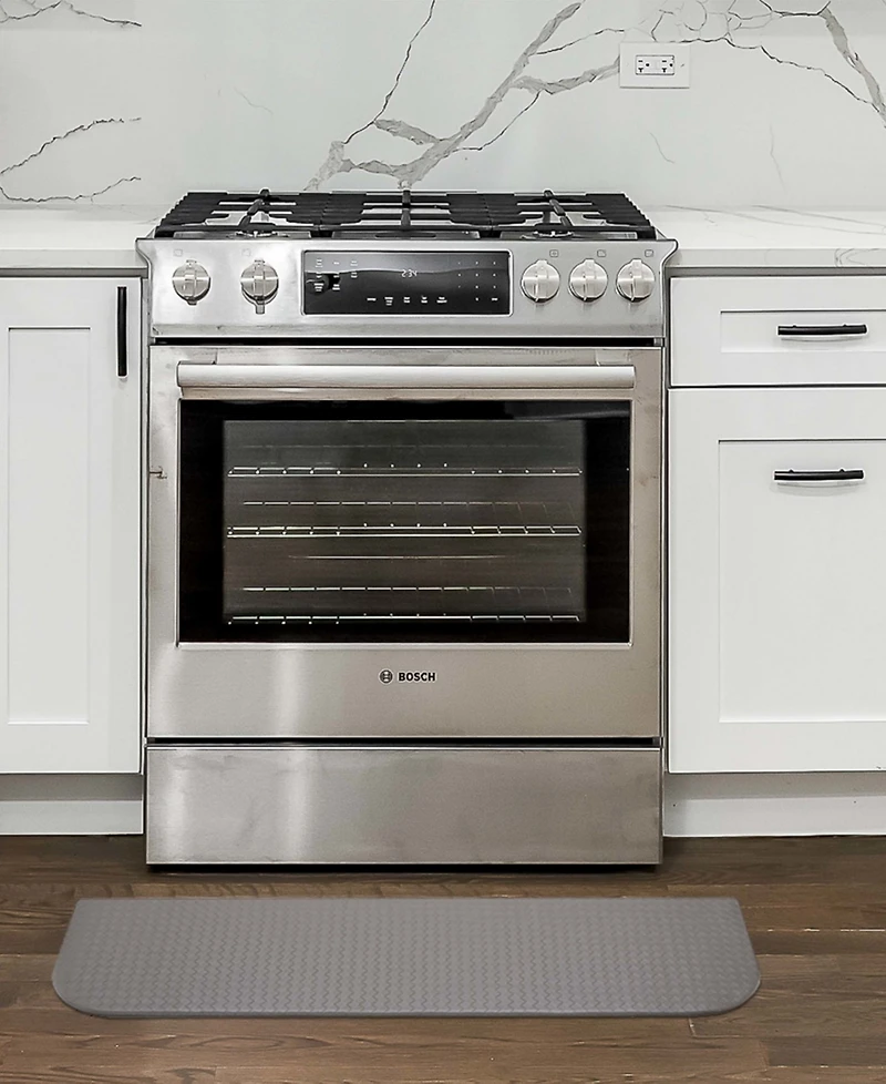 Chef Gear Playa Wedge Fatigue-Resistant Kitchen Mat, 17.5" x 60"