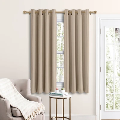 Ricardo Grand Pointe Grommet Panel w/Wand Curtain 54"W x 45"L