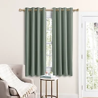Ricardo Grand Pointe Grommet Panel w/Wand Curtain 54"W x 45"L