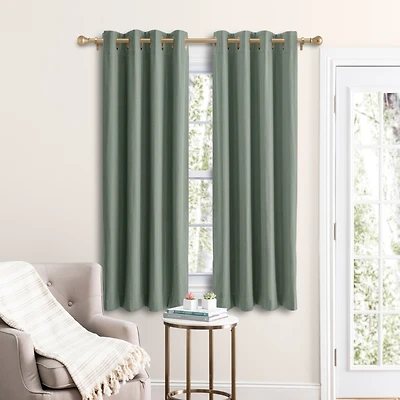 Ricardo Grand Pointe Grommet Curtain Panel w/Wand 54"W x 54"L