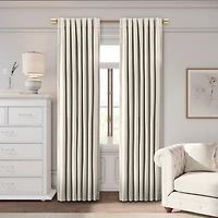 Ricardo Premium Velvet Rod Pocket With Back Tabs Panel Curtain 50"W x 96"L