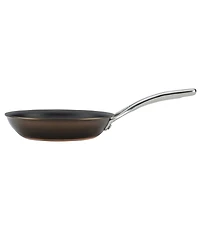 Anolon Nouvelle Copper Luxe Hard-Anodized Nonstick Frying Pan Set, 2-Piece, Sable