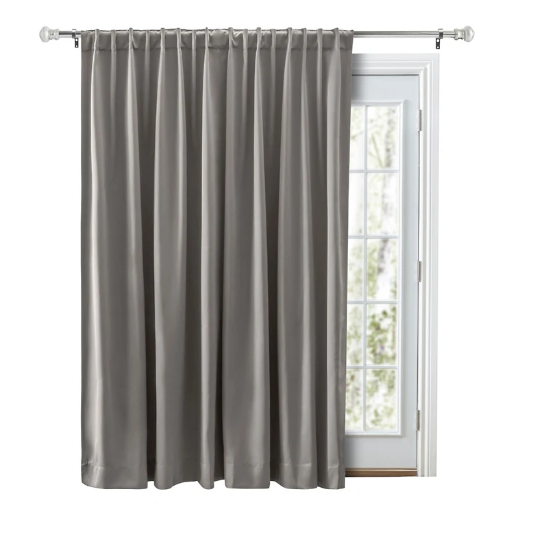 Ricardo Ultimate Black-Out 2-Way Pocket Double-wide Curtain Panel 112"W x 84"L