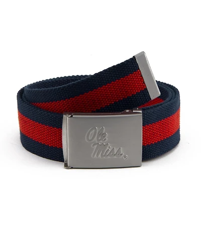 Men's Ole Miss Rebels Fabric Belt