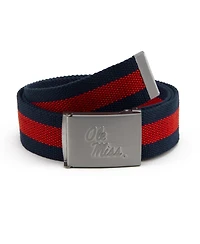 Men's Ole Miss Rebels Fabric Belt