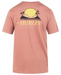 Hurley Men's Everyday Retro Sun Short Sleeve T-shirt