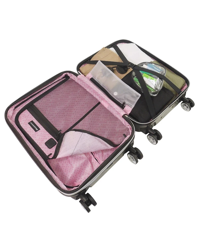Hello Kitty Pose All Over Print 21" Hard-Sided Luggage