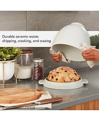 KitchenAid Ceramic Bread Bowl with Baking Lid KSM2CB5BGS