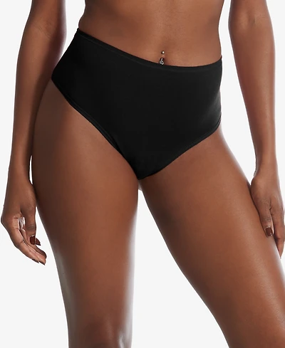 Hanky Panky Women's Playstretch Natural Rise Thong Underwear 721924