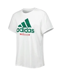 Women's adidas White Mexico National Team Dna T-shirt