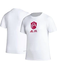 Women's adidas White St. Louis City Sc Aeroready Club Icon T-shirt