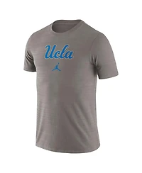 Men's Jordan Heather Gray Ucla Bruins Team Issue Velocity Performance T-shirt