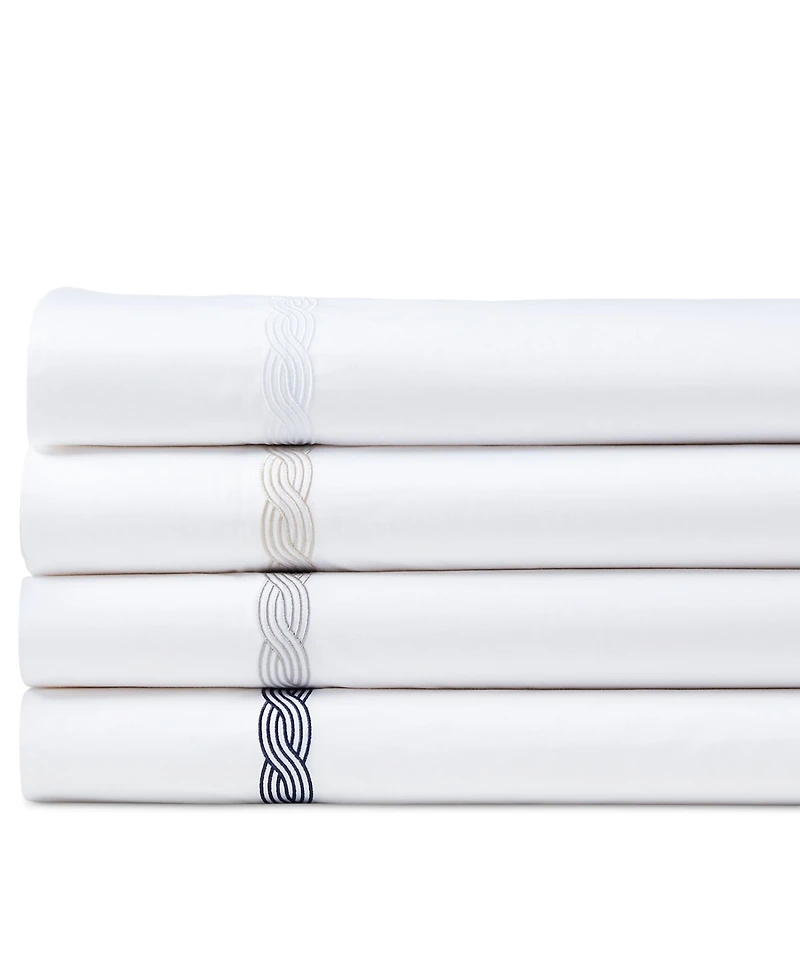 Lauren Ralph Spencer Cable Embroidery Pillowcase Set