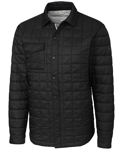 Cutter & Buck Rainier PrimaLoft Men's Big Tall Eco Insulated Quilted Shirt Jacket